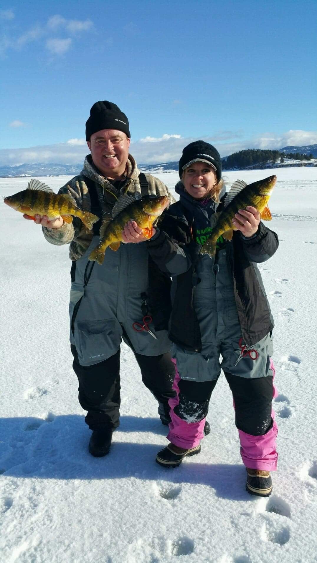 Work Sharp Pro Staffers Bobby and Robin Shindelar - The Ice Fishing Experts!