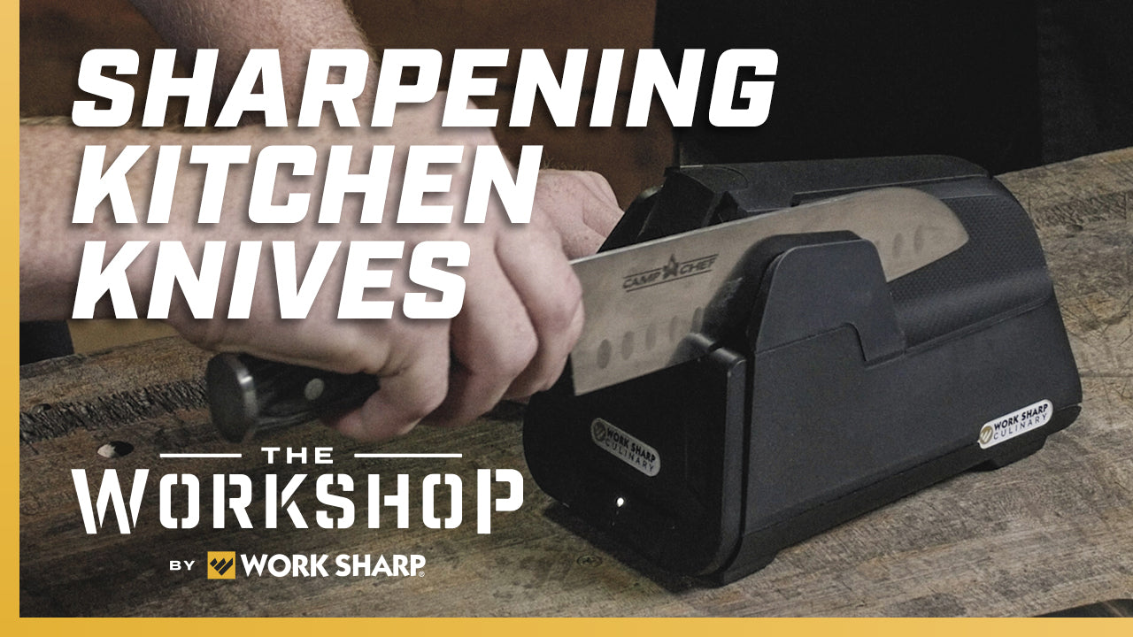 Sharpening kitchen knives