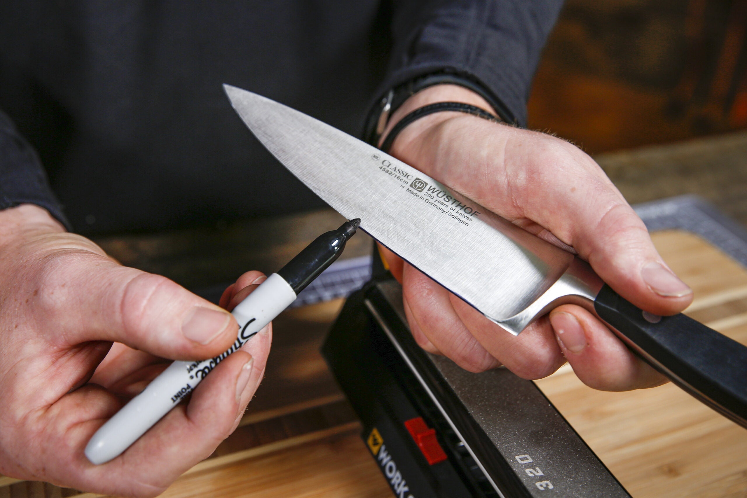 How to sharpen nay knife