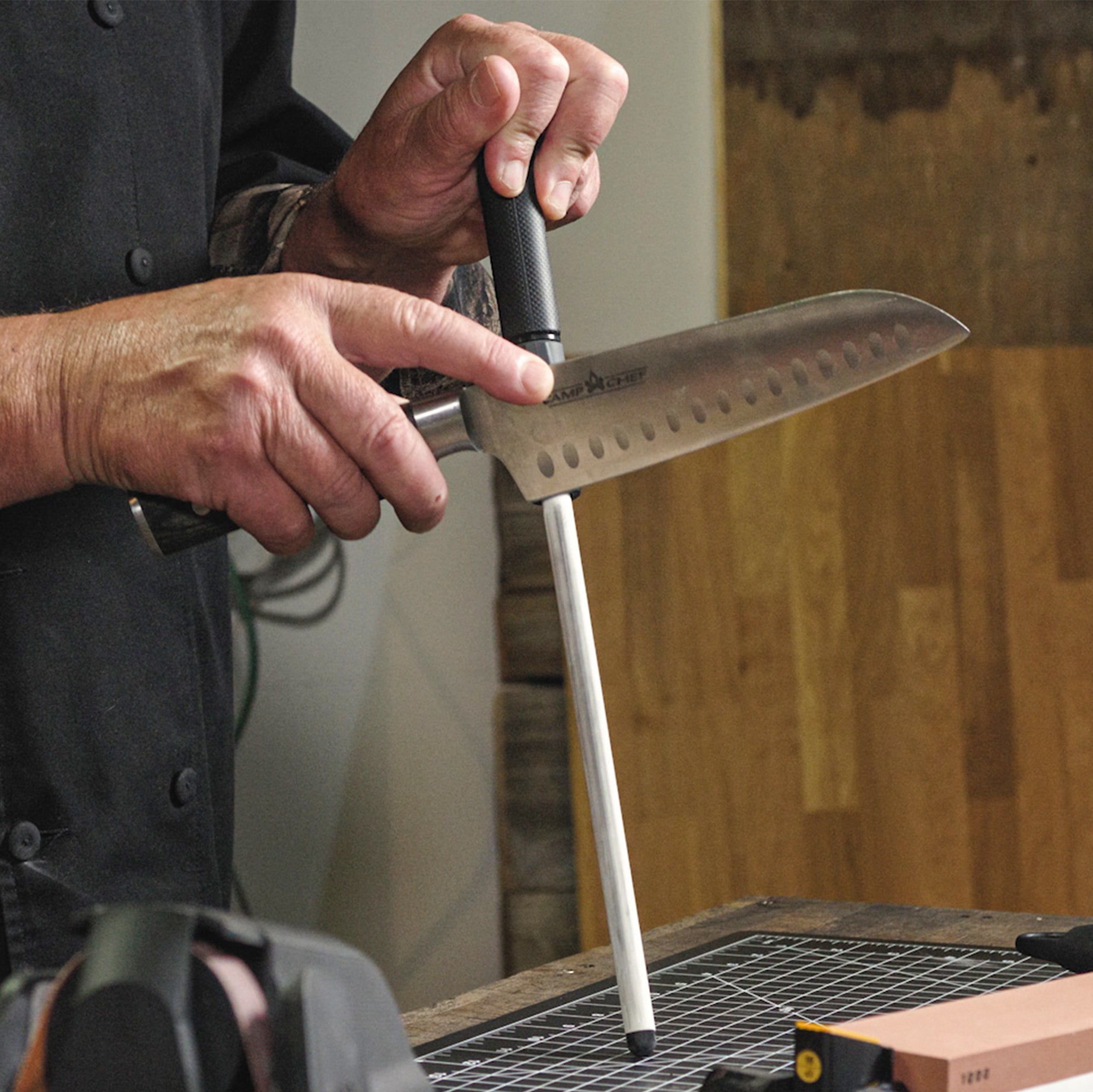 How to Hone Kitchen Knives