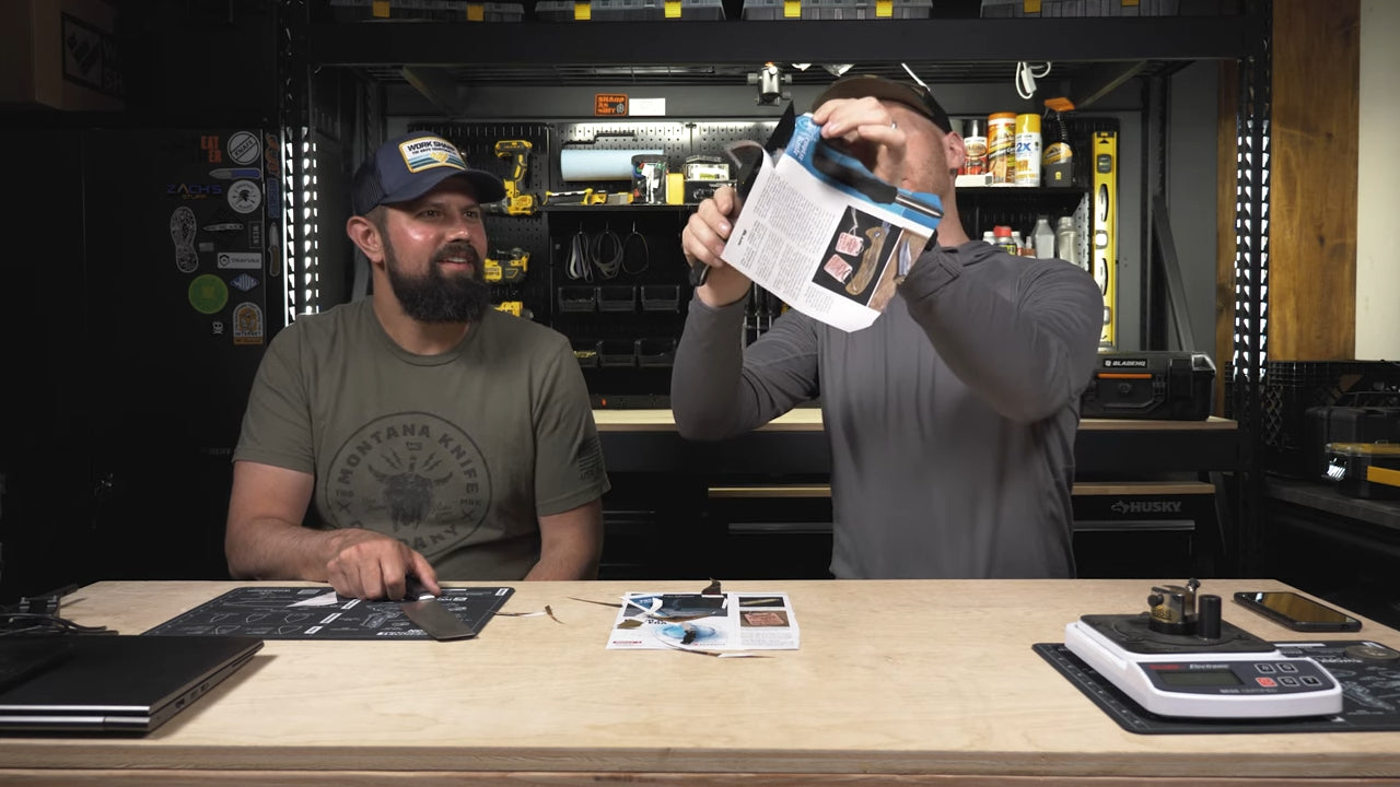 cutting paper with sharp knife Pro PA precision adjust comparison