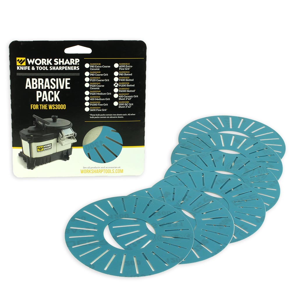 WS3000 - P1200 Edge-Vision Abrasive Disc Bulk Pack-0