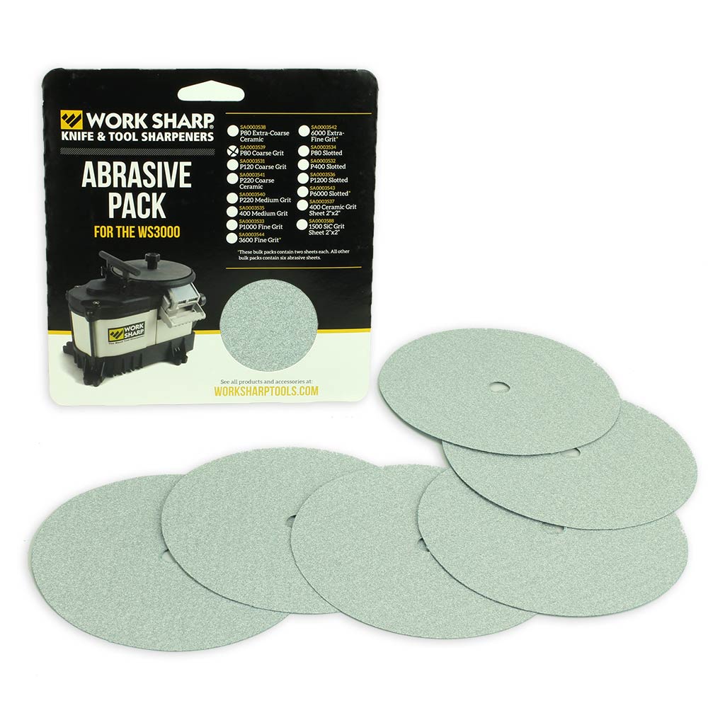 WS3000 - P80 Abrasive Disc Bulk Pack-0