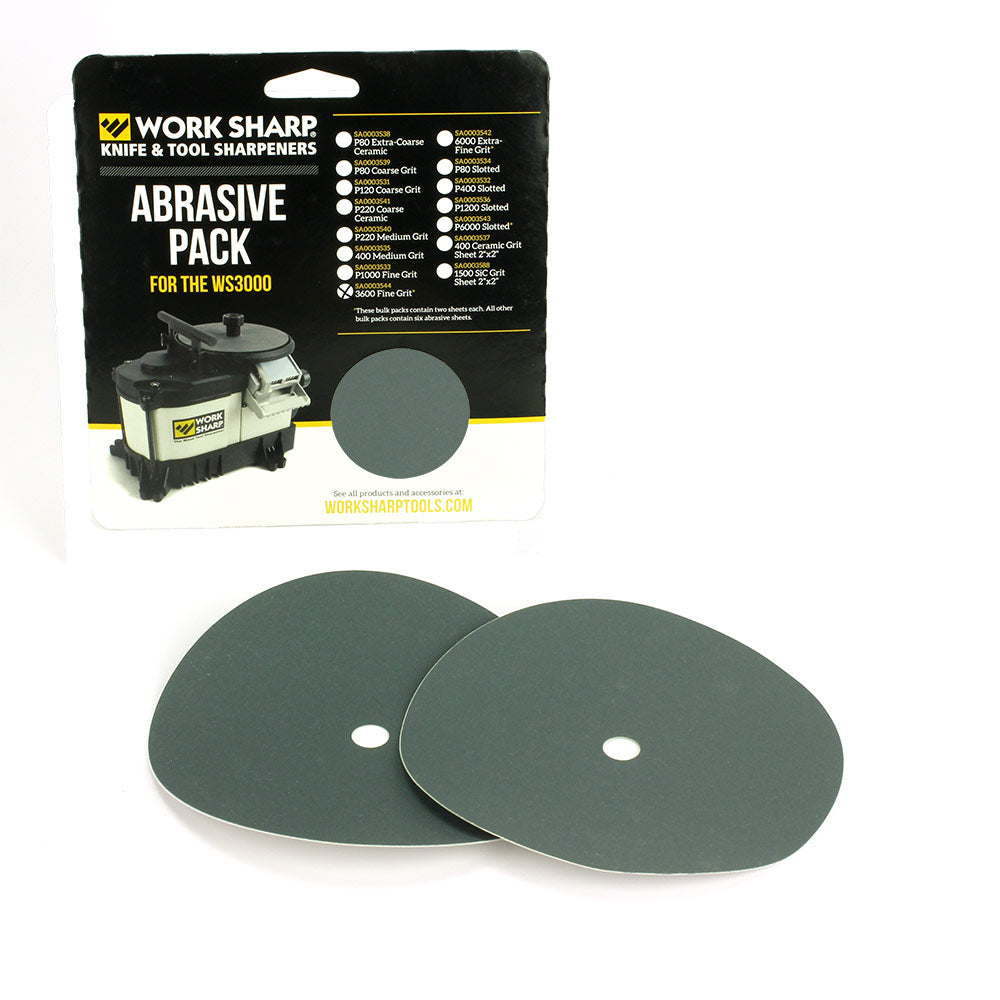 WS3000 - 3600 Grit Abrasive Disc Bulk Pack-0