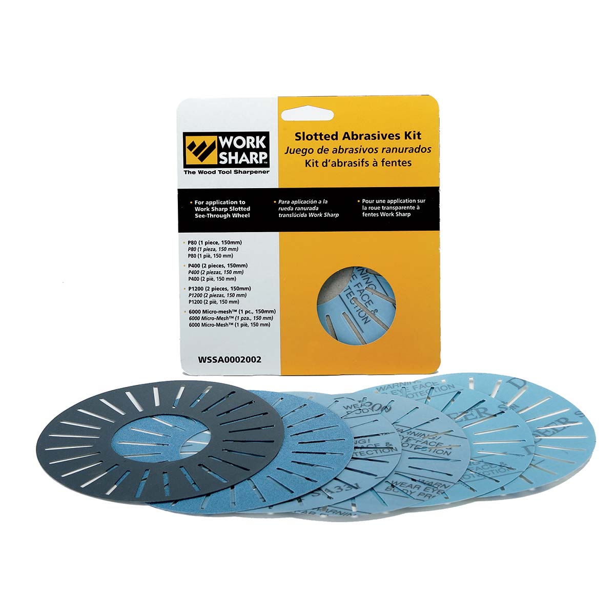 WS3000 - Edge-Vision Slotted Abrasive Disc Kit-0