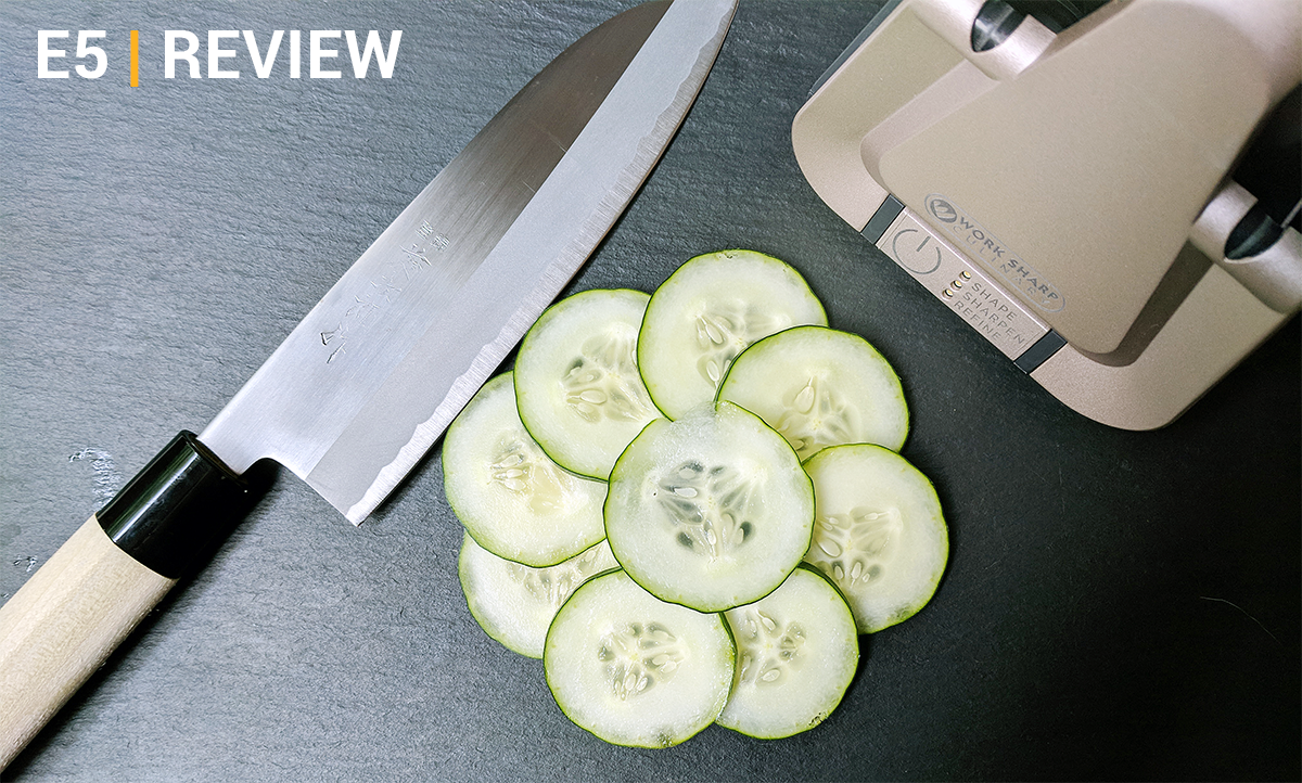 SouVideGuy Derek Gaughan Love the Work Sharp Culinary E5!